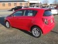 2012 Victory Red Chevrolet Sonic LT Hatch  photo #2