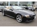 Black Sapphire Metallic 2010 BMW 6 Series 650i Convertible Exterior