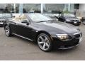 2010 Black Sapphire Metallic BMW 6 Series 650i Convertible  photo #3