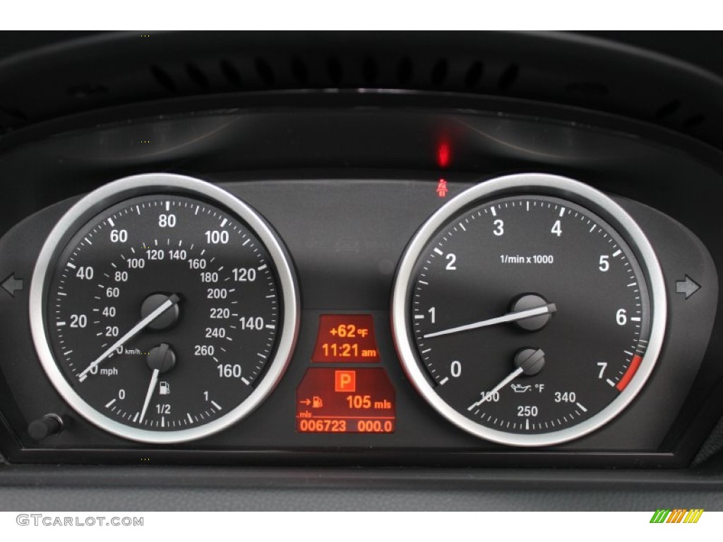 2010 BMW 6 Series 650i Convertible Gauges Photo #57099481