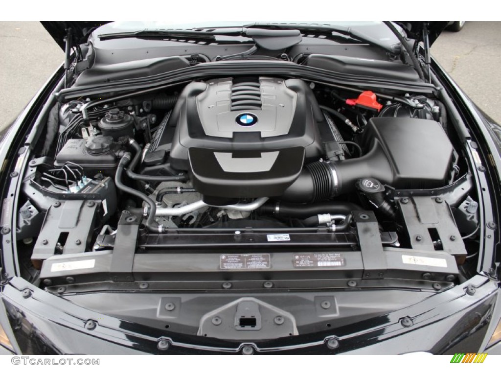 2010 BMW 6 Series 650i Convertible 4.8 Liter DOHC 32-Valve Double-VANOS VVT V8 Engine Photo #57099568