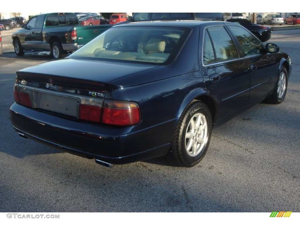 1999 Seville STS - Dark Adriatic Blue / Oatmeal photo #24