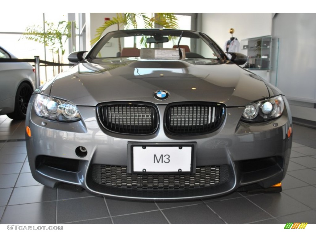 Space Gray Metallic 2011 BMW M3 Convertible Exterior Photo #57102691