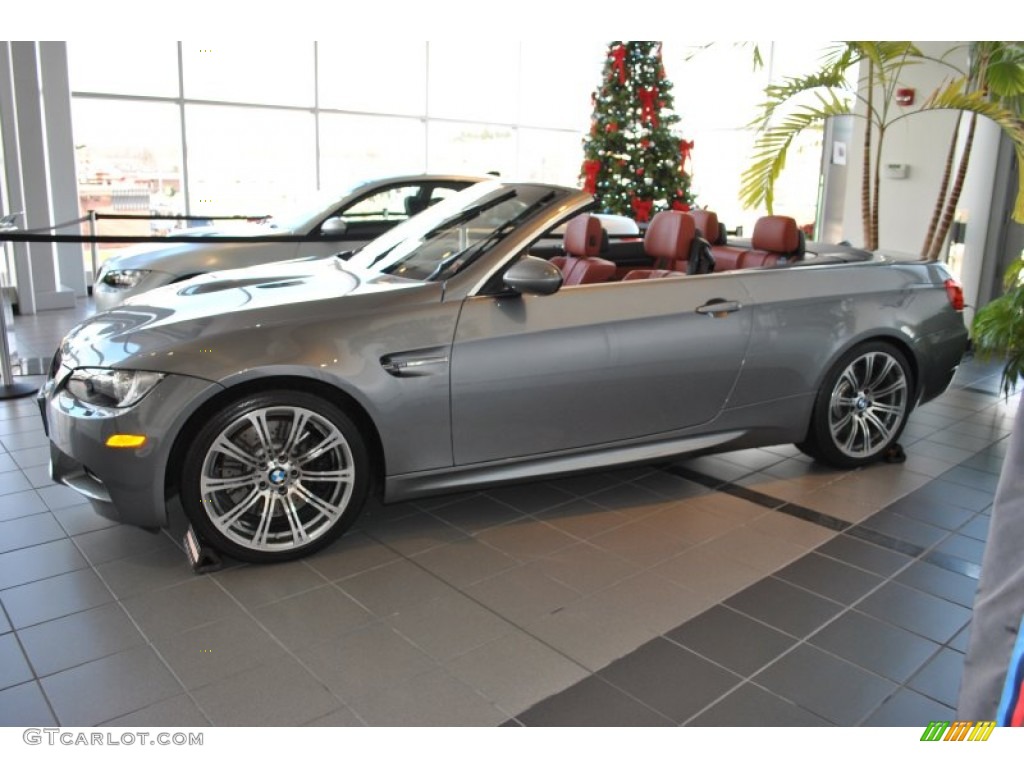 Space Gray Metallic 2011 BMW M3 Convertible Exterior Photo #57102700