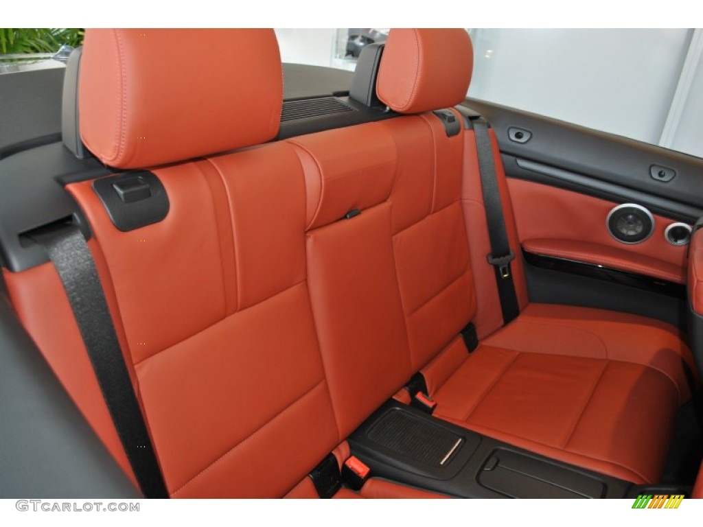 Fox Red Novillo Leather Interior 2011 BMW M3 Convertible Photo #57102762