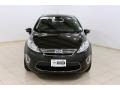 2011 Tuxedo Black Metallic Ford Fiesta SEL Sedan  photo #2