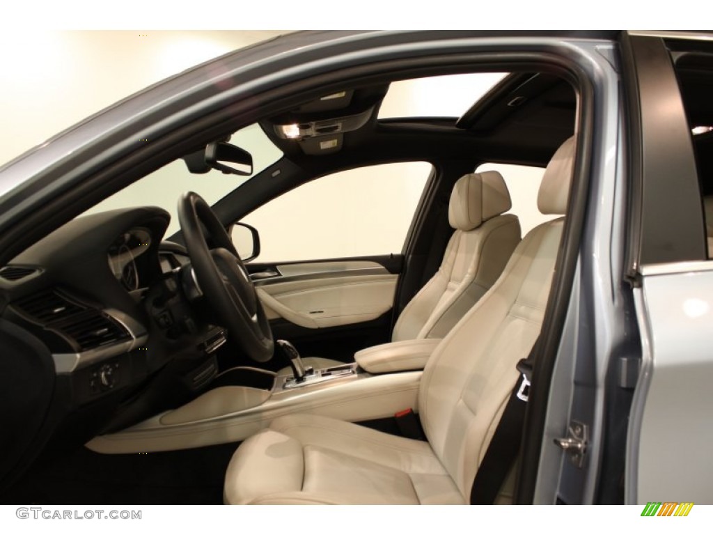 Ivory Interior 2011 BMW X6 ActiveHybrid Photo #57103312
