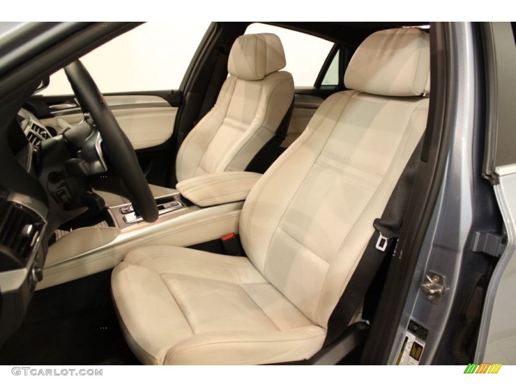Ivory Interior 2011 BMW X6 ActiveHybrid Photo #57103323