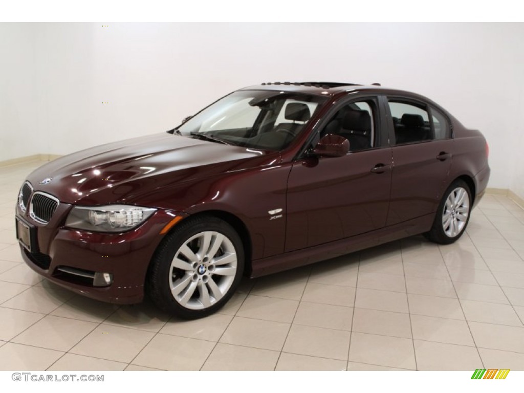 2009 3 Series 335xi Sedan - Barbara Red Metallic / Black Dakota Leather photo #3