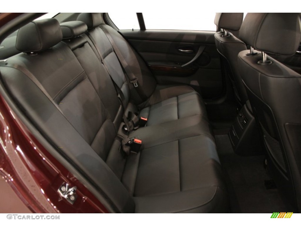 2009 3 Series 335xi Sedan - Barbara Red Metallic / Black Dakota Leather photo #14