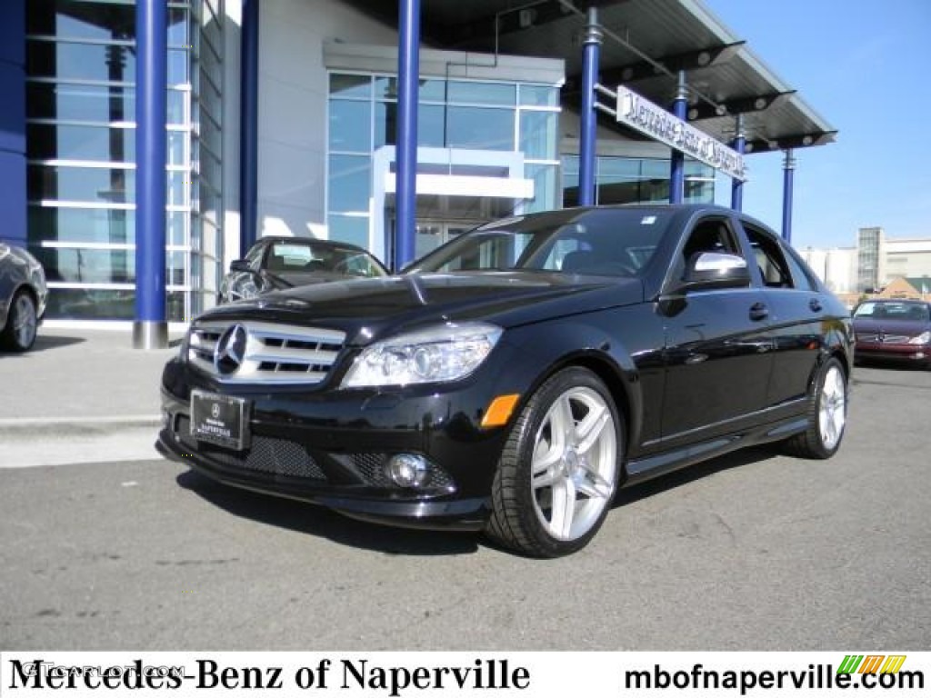 2009 C 350 Sport - Black / Black photo #1