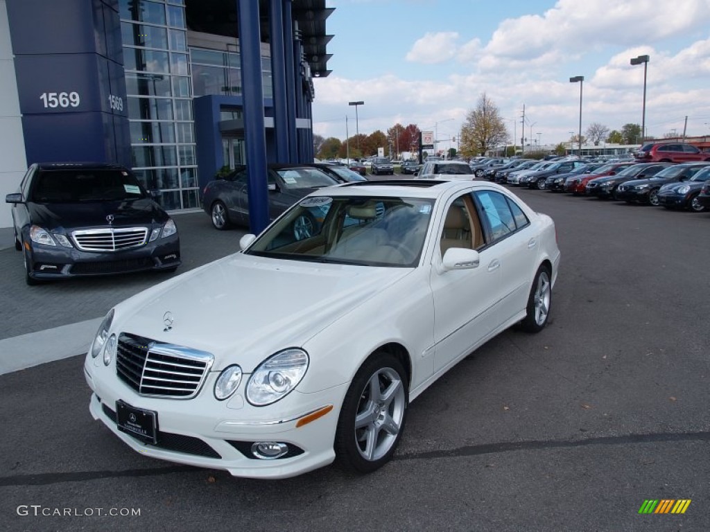 Arctic White Mercedes-Benz E