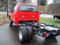 2012 Vermillion Red Ford F250 Super Duty XL Regular Cab 4x4 Chassis  photo #8