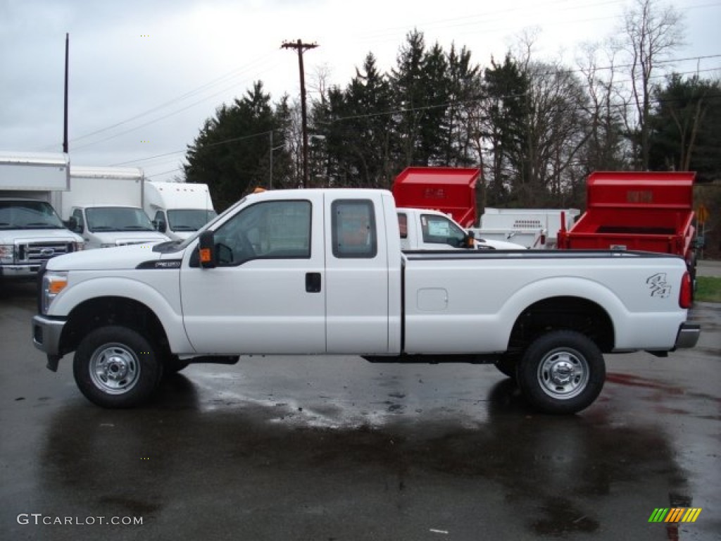Oxford White 2012 Ford F350 Super Duty XL SuperCab 4x4 Exterior Photo #57104768