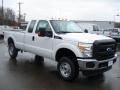 2012 Oxford White Ford F350 Super Duty XL SuperCab 4x4  photo #4
