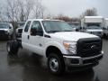 2012 Oxford White Ford F350 Super Duty XL SuperCab 4x4 Chassis  photo #4