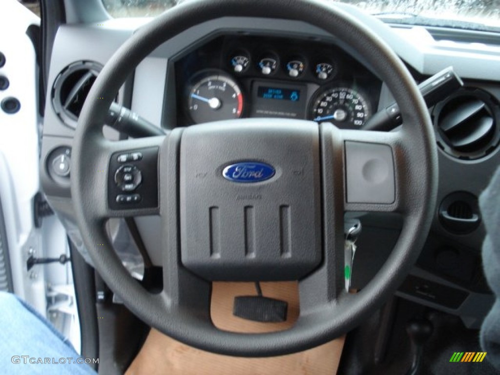 2012 Ford F350 Super Duty XL SuperCab 4x4 Chassis Steering Wheel Photos