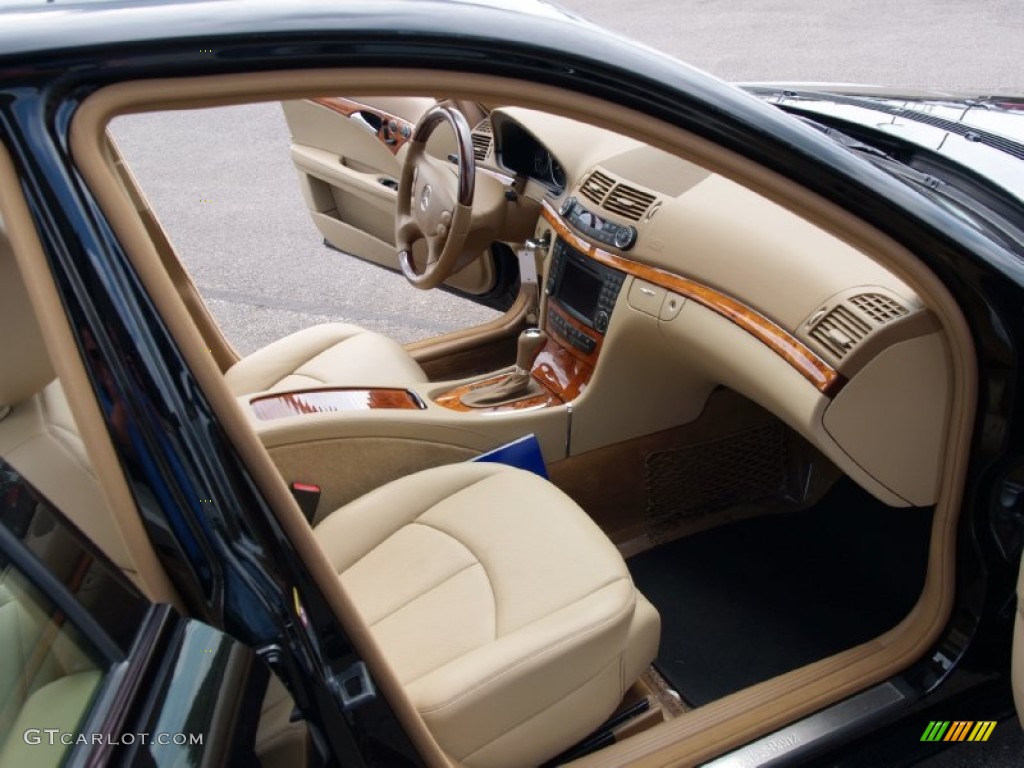 Cashmere Interior 2009 Mercedes-Benz E 320 BlueTEC Sedan Photo #57105247