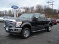 Front 3/4 View of 2012 F250 Super Duty Lariat Crew Cab 4x4