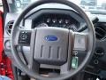 Steel 2011 Ford F350 Super Duty XL SuperCab 4x4 Chassis Commercial Steering Wheel