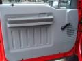 Vermillion Red - F450 Super Duty XL Regular Cab 4x4 Chassis Dump Truck Photo No. 12