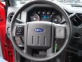 Vermillion Red - F450 Super Duty XL Regular Cab 4x4 Chassis Dump Truck Photo No. 18