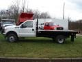 2011 Oxford White Ford F350 Super Duty XL Regular Cab 4x4 Chassis Stake Truck  photo #1