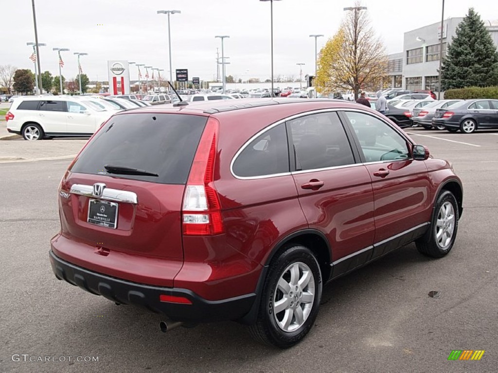 2008 CR-V EX-L 4WD - Tango Red Pearl / Gray photo #2