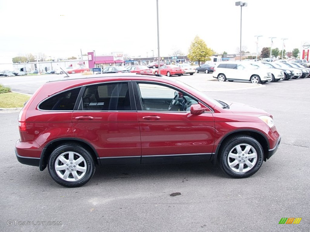2008 CR-V EX-L 4WD - Tango Red Pearl / Gray photo #6