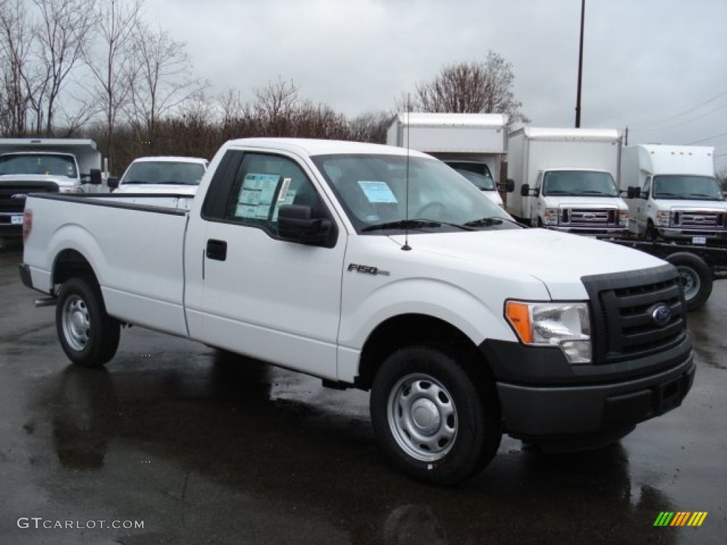 Oxford White 2011 Ford F150 XL Regular Cab Exterior Photo #57107214