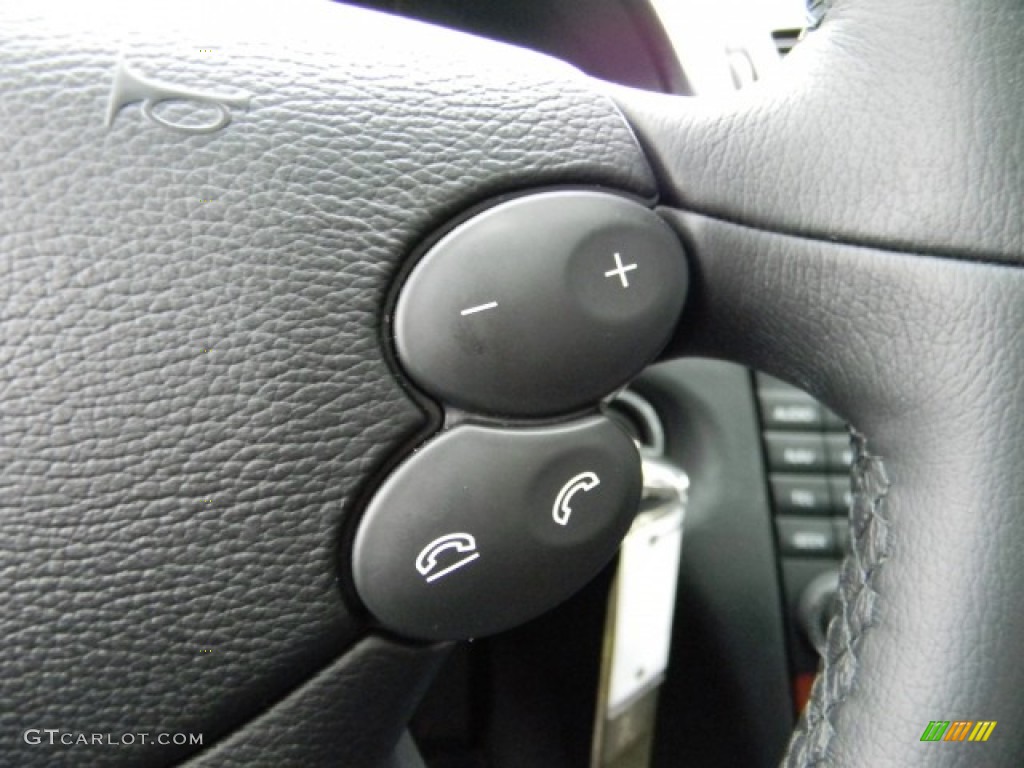 2007 Mercedes-Benz E 350 4Matic Sedan Black Steering Wheel Photo #57108367