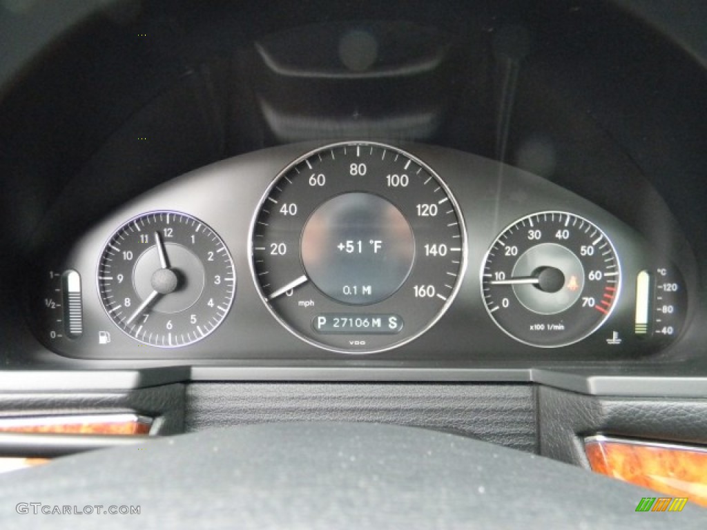 2007 Mercedes-Benz E 350 4Matic Sedan Gauges Photo #57108385
