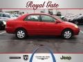 2006 Impulse Red Pearl Toyota Corolla LE  photo #1