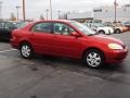 2006 Impulse Red Pearl Toyota Corolla LE  photo #2