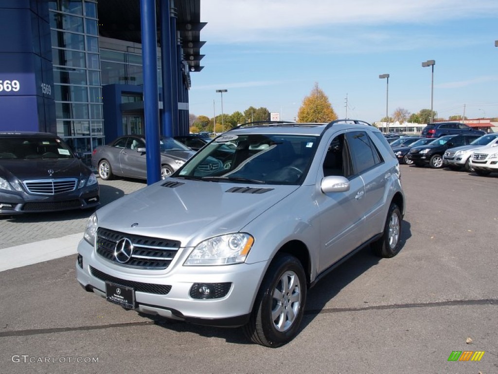 2006 ML 350 4Matic - Iridium Silver Metallic / Black photo #1