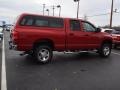 2009 Flame Red Dodge Ram 2500 Big Horn Edition Quad Cab 4x4  photo #3