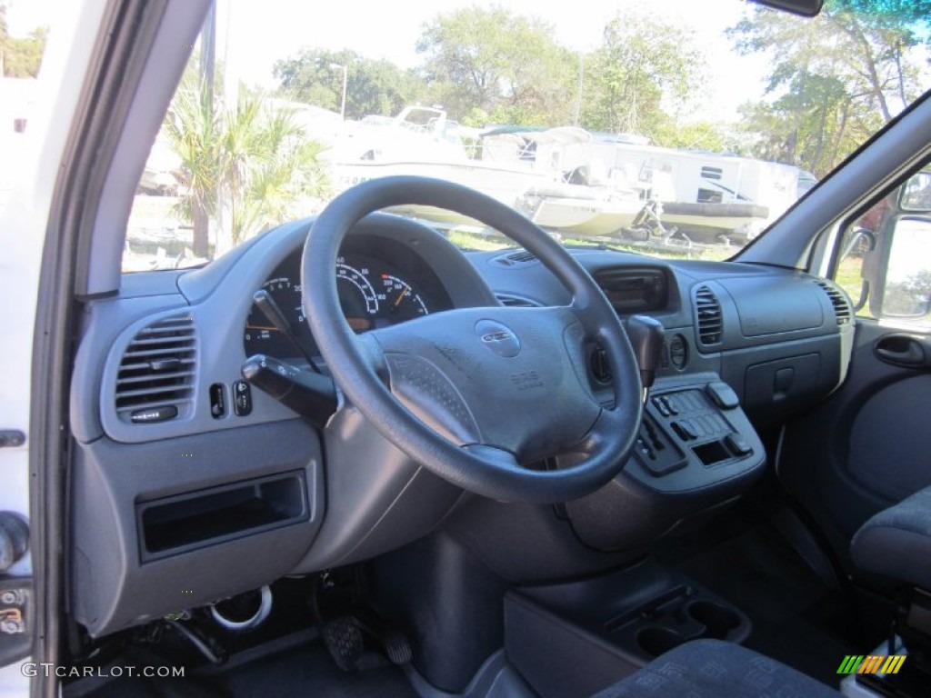2004 Dodge Sprinter Van 2500 High Roof Commercial Gray Dashboard Photo #57110373