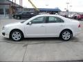 2011 White Platinum Tri-Coat Ford Fusion SE  photo #2