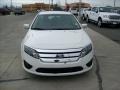 2011 White Platinum Tri-Coat Ford Fusion SE  photo #16