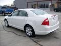 2011 White Platinum Tri-Coat Ford Fusion SE  photo #24
