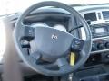 Medium Slate Gray 2005 Dodge Dakota Laramie Quad Cab 4x4 Steering Wheel