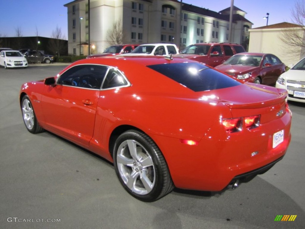 2011 Camaro SS Coupe - Victory Red / Black photo #23