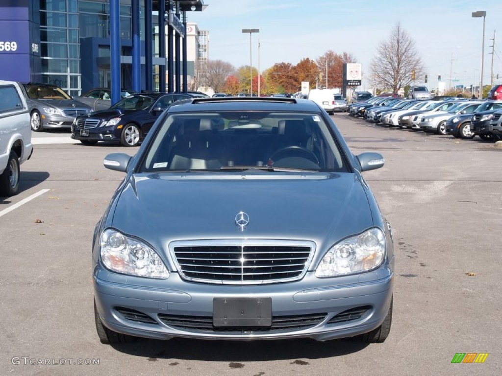 2004 S 500 Sedan - Granite Grey Metallic / Charcoal photo #3