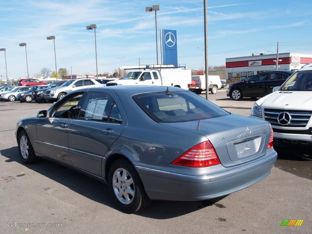 2004 S 500 Sedan - Granite Grey Metallic / Charcoal photo #7