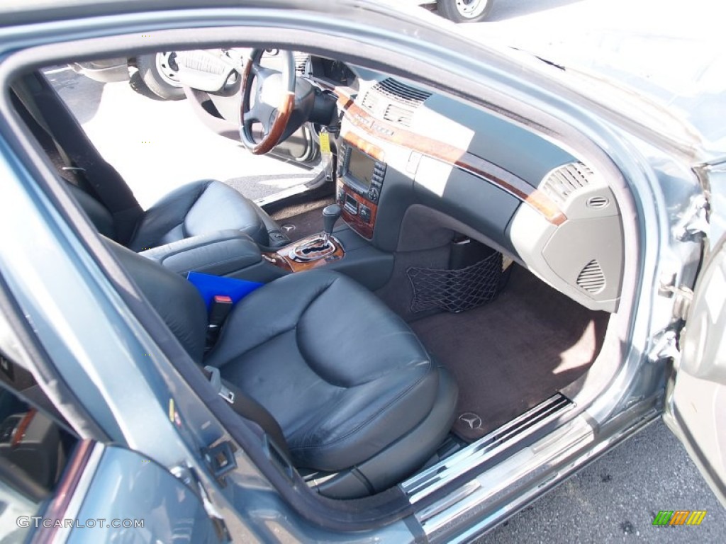 2004 S 500 Sedan - Granite Grey Metallic / Charcoal photo #13