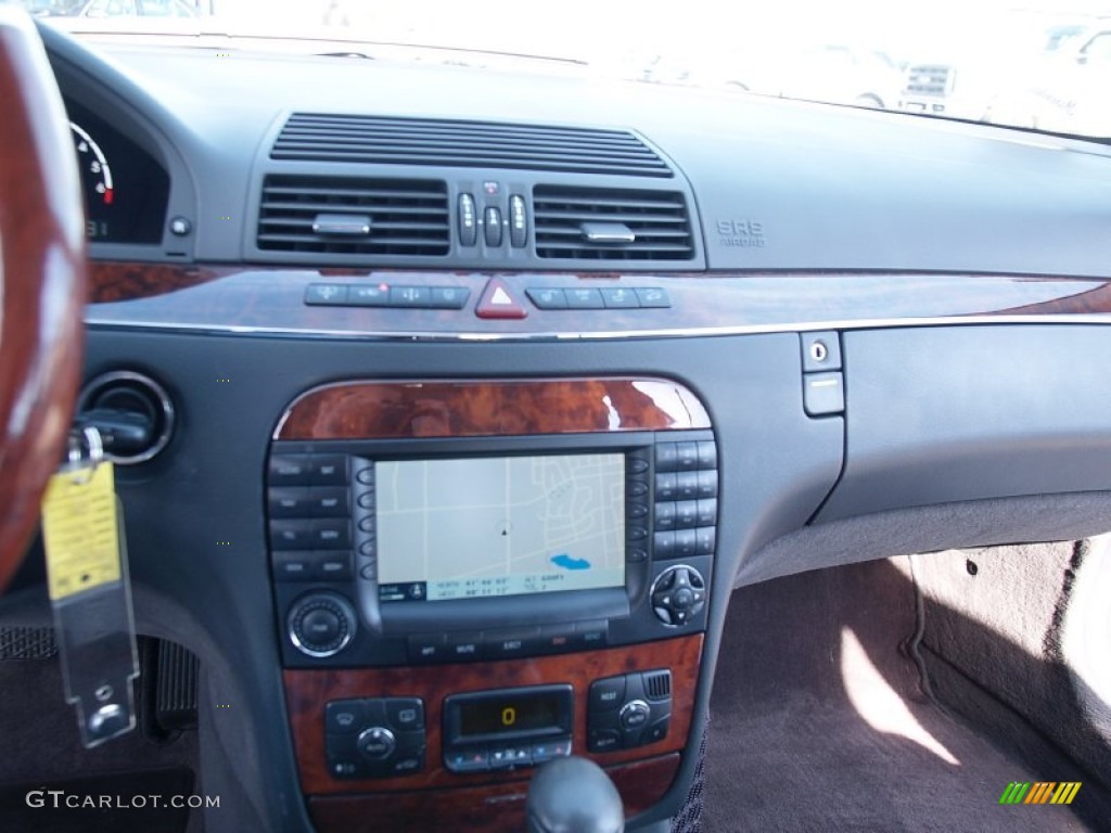 2004 S 500 Sedan - Granite Grey Metallic / Charcoal photo #33