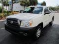 Super White - Tacoma Regular Cab Photo No. 7
