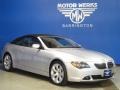 Titanium Silver Metallic 2005 BMW 6 Series 645i Convertible