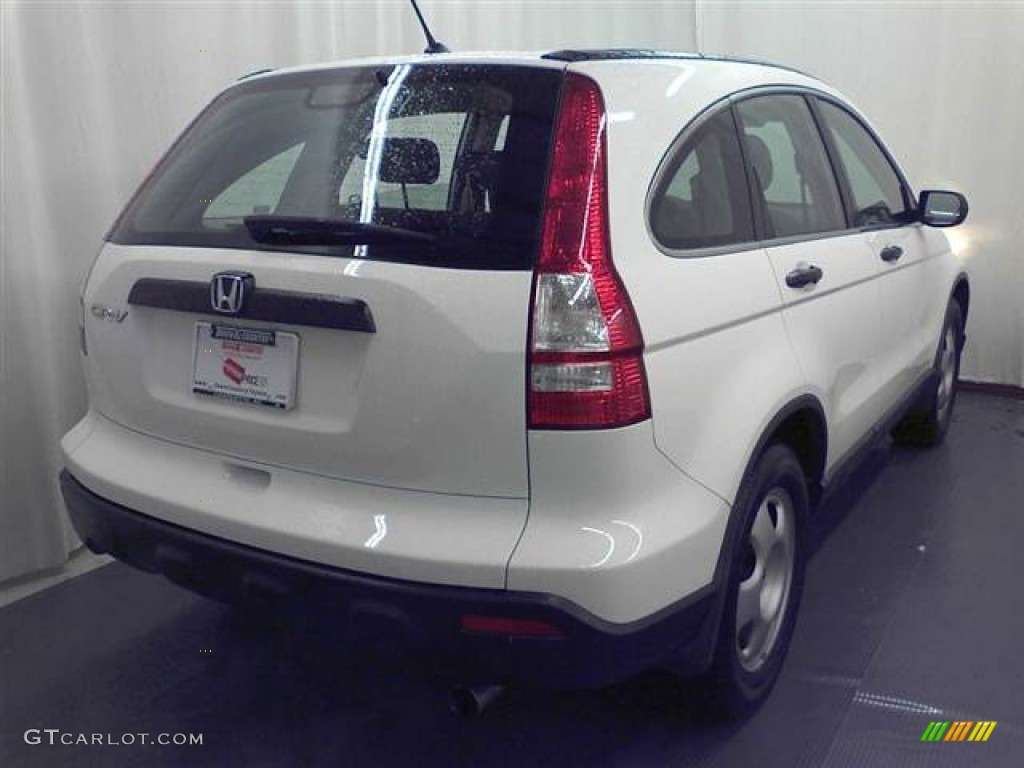 2008 CR-V LX - Taffeta White / Gray photo #16