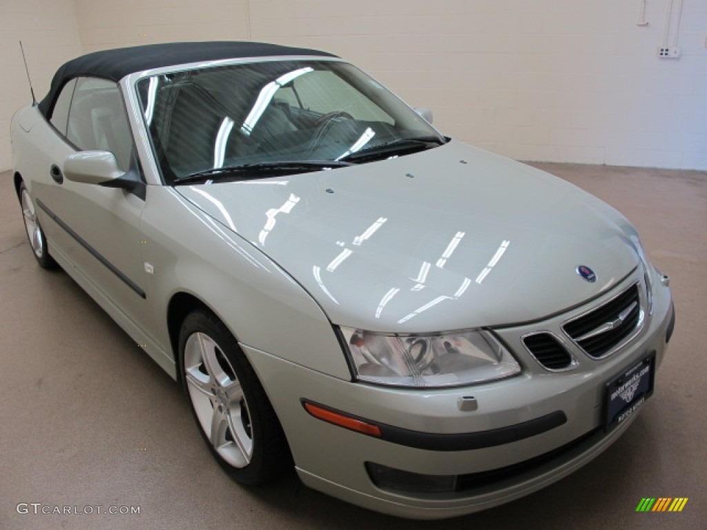 2004 9-3 Arc Convertible - Silver Metallic / Slate Gray photo #1